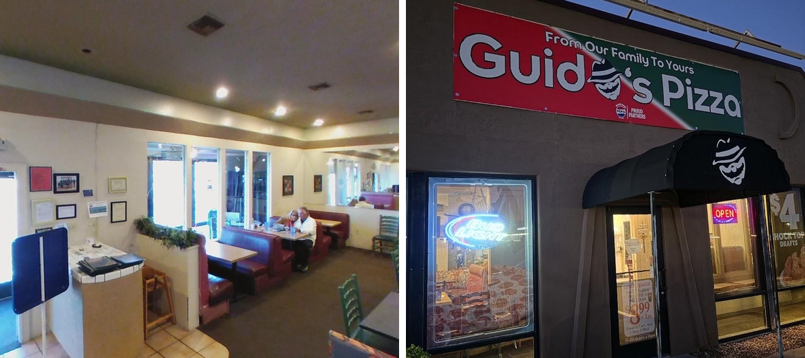 Guido's Pizza Menu